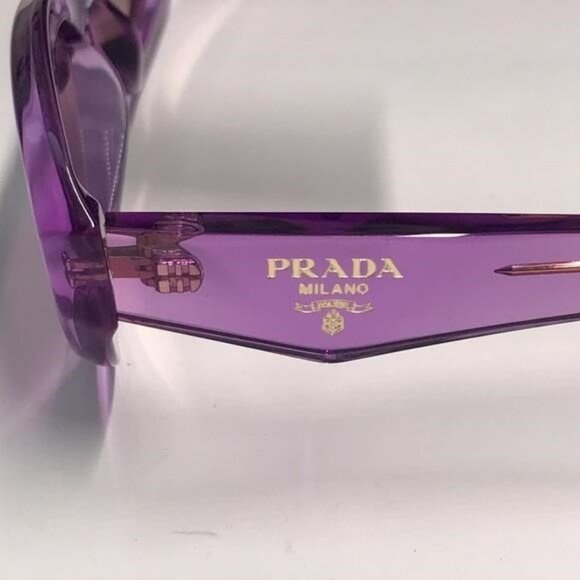 New Authentic Prada Purple Sunglasses for Women PR26Z - Picture 9 of 12